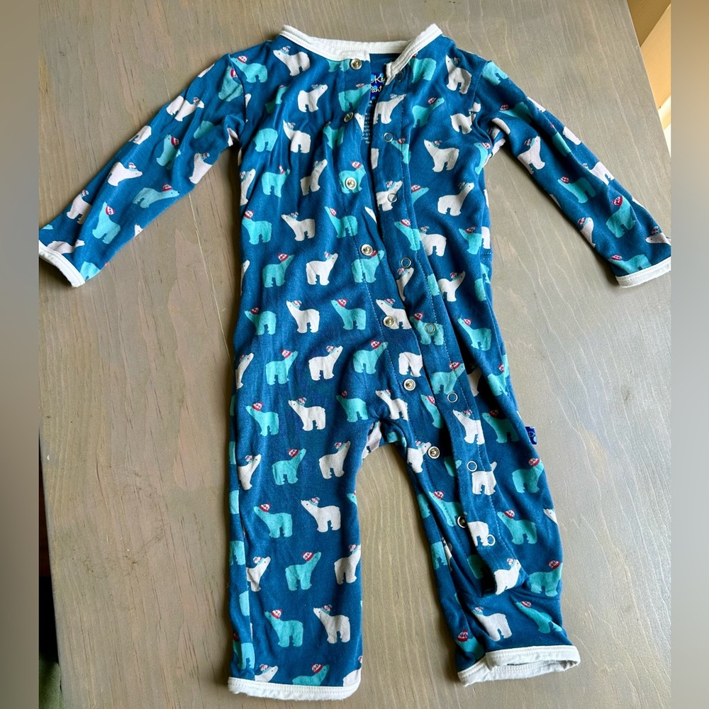 Kickee Pants Polar Bear One Piece